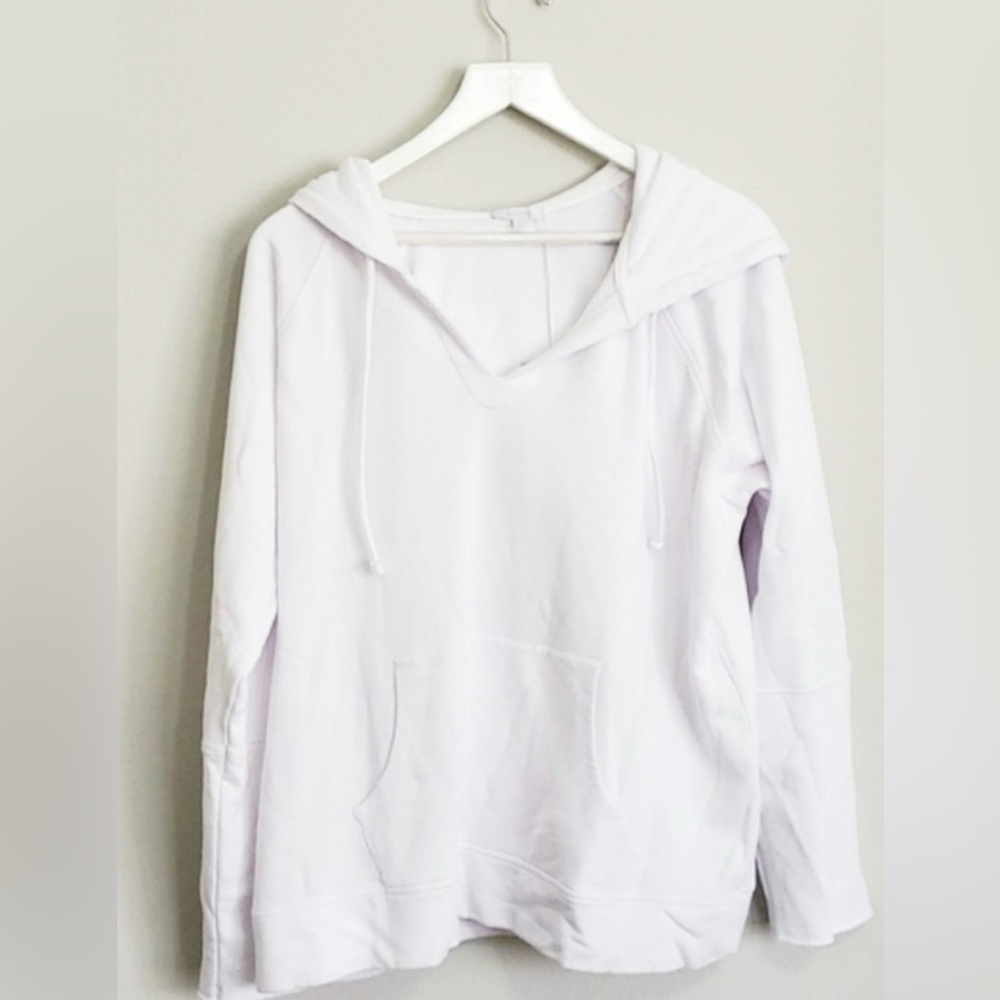 Calme by Johnny Was White Mira Pullover Hoodie S